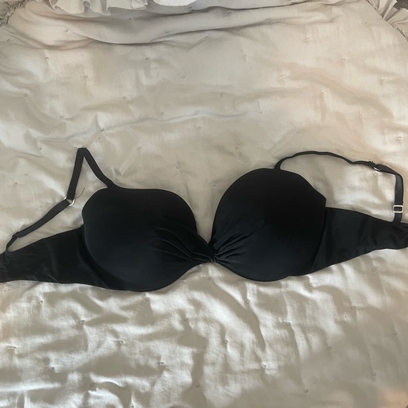 Black twist front la senza bra - 38 D - Picture 1 of 2